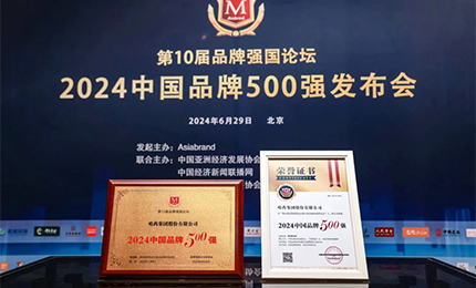 【逐梦新时代，品牌赢未来】哈药品牌荣登中国品牌500强
